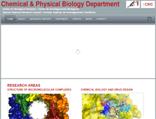 Tablet Screenshot of chemphysbiol.org